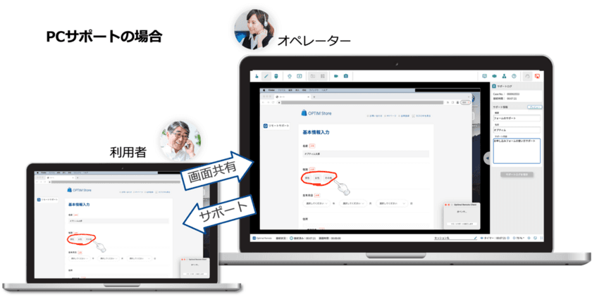 リモートサポートサービス「Optimal Remote」、
Web版オペレーターツールを提供開始