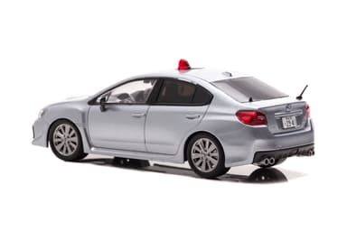 1/43 スバル WRX S4 2.0GT Eye Sight (VAG) 2019 埼玉県警察高速道路交通警察隊車両 (覆面 銀)：左後