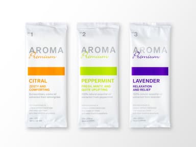 ポケットおしぼり『AROMA Premium』