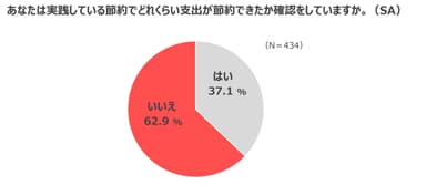 節約に関する調査結果のグラフ(4)