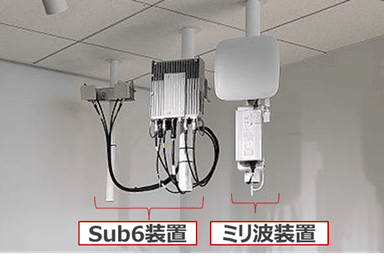 設置したローカル5G装置