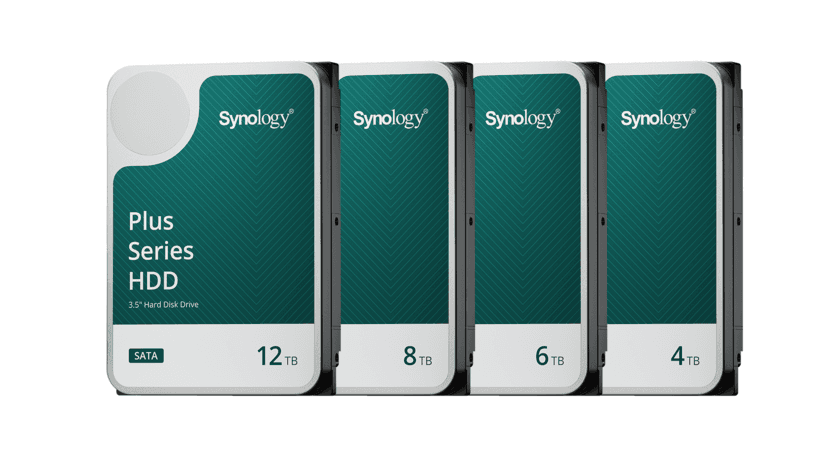 Synology社製 家庭や中小企業向けの高信頼性NASドライブ
「Synology Plusシリーズ HDD」の取り扱いを
6月1日(木)より開始