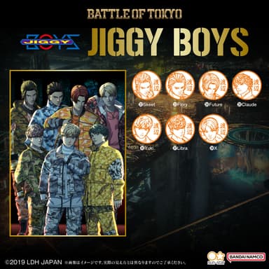 BATTLE OF TOKYO シヤチハタ ネーム9(JIGGY BOYS)