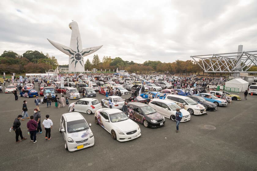 痛車400台とコスプレイヤーで賑わう秋のお祭り
いよいよ開催！
「Yupiteru presents EXPO痛車天国2023」