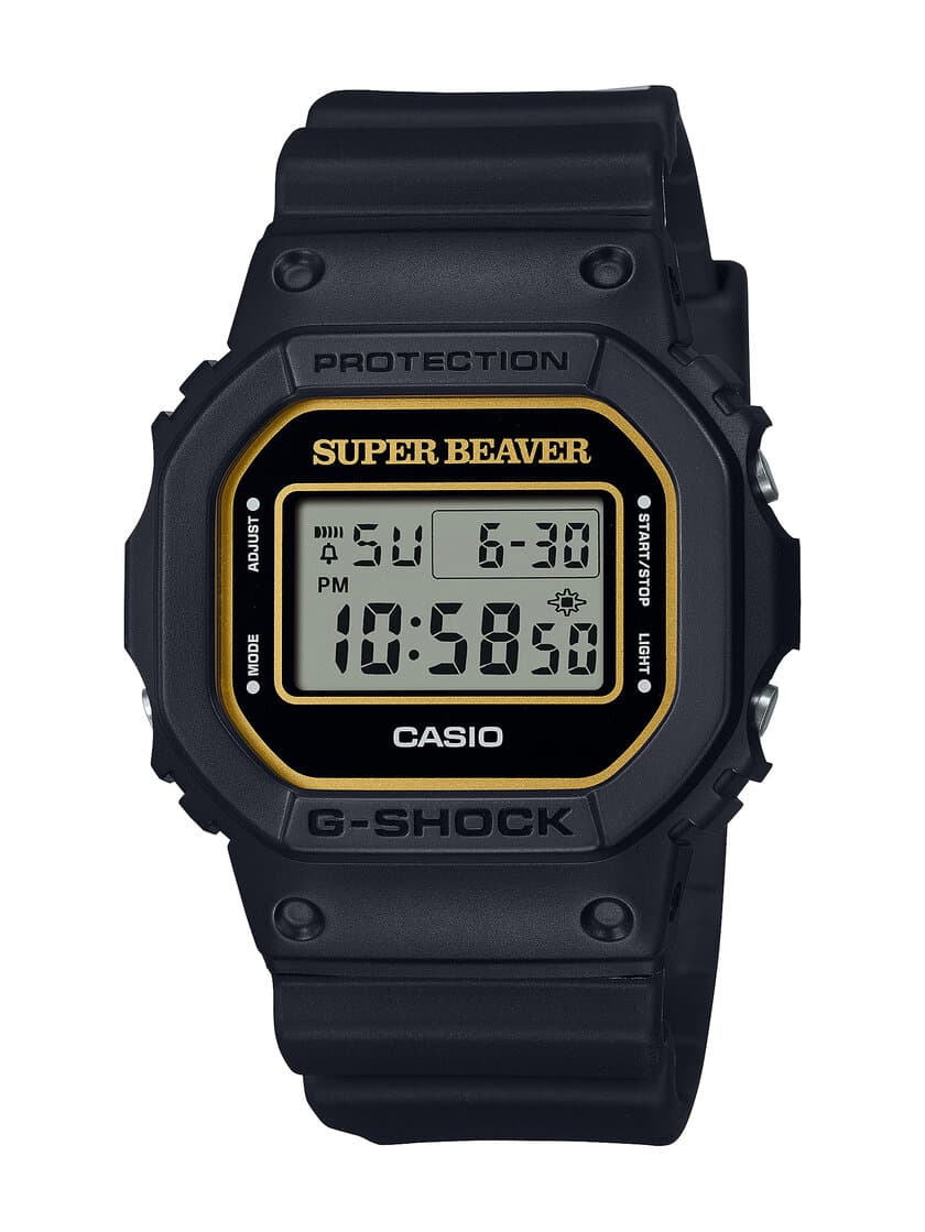 「SUPER BEAVER」×“G-SHOCK”
コラボレーションモデルを12月下旬に発売