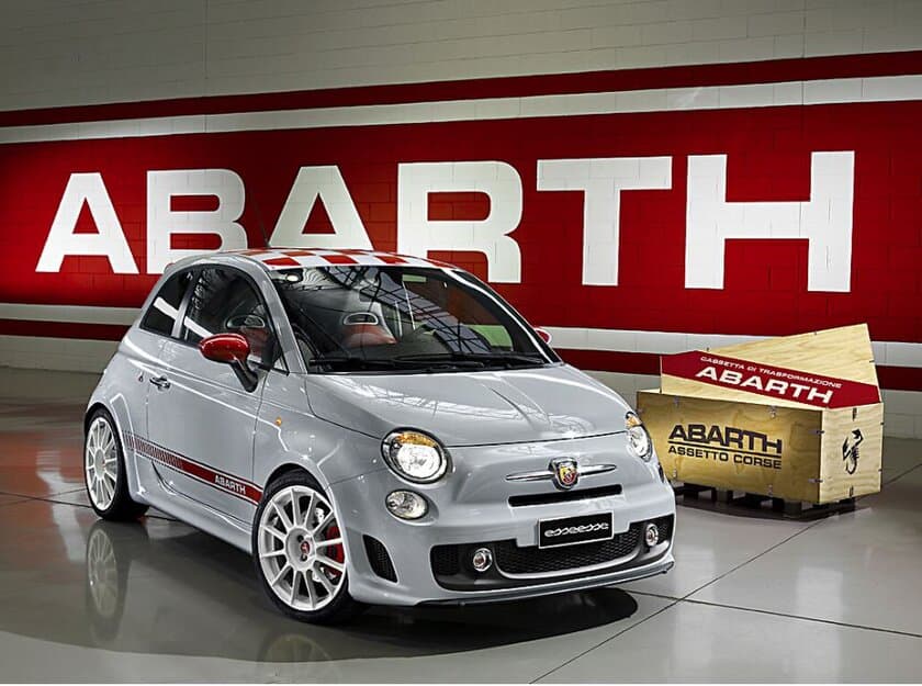 圧倒的な美しさと存在感！
新ブランド「ABARTH(アバルト)」登場！
10月より先行販売スタート！