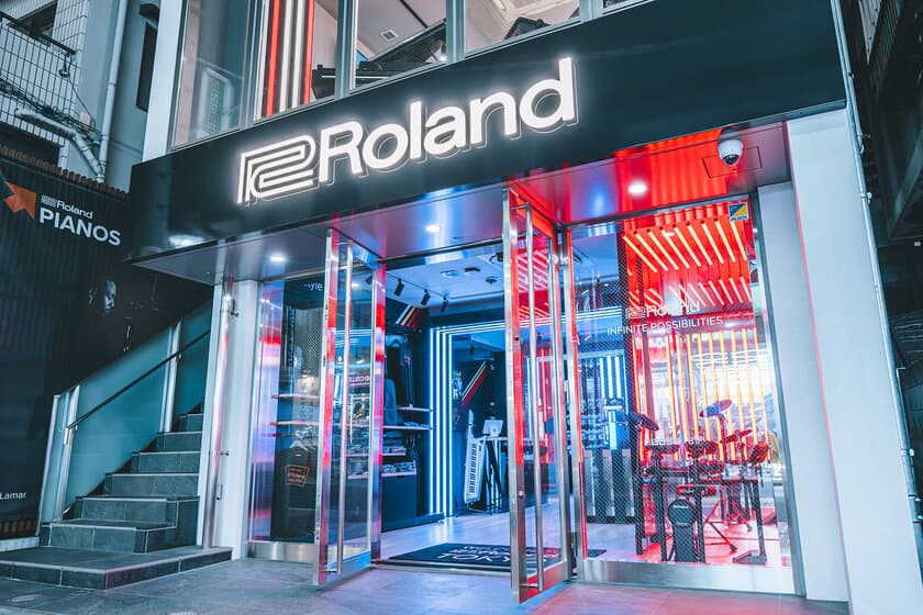 ローランド、日本初の直営店『Roland Store Tokyo』を
10月1日(日)原宿エリアにオープン