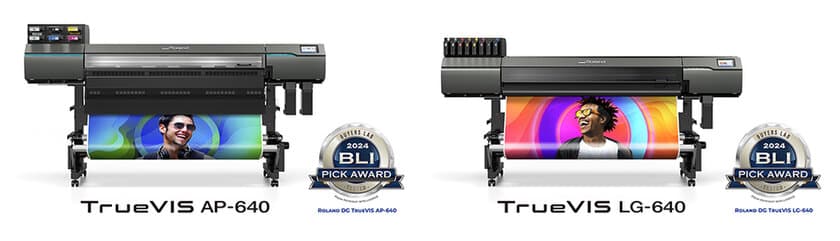 TrueVISシリーズのレジンインクとUVインク対応モデルが
キーポイントインテリジェンス社の
BLI 2024 Pick Awardsを受賞！！