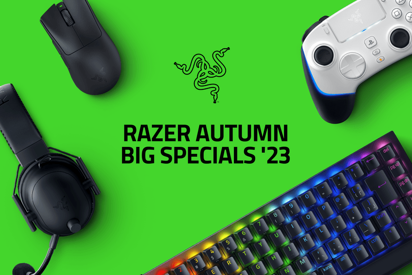 40製品以上が特別価格に！
「Razer Autumn Big Specials '23」を10月16日(月)より開催