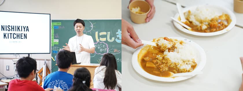 レトルトカレーのプロが
授業を通して小学生と一緒にオリジナル商品を企画開発