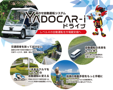 後のせ自動運転システムYADOCAR-iドライブ