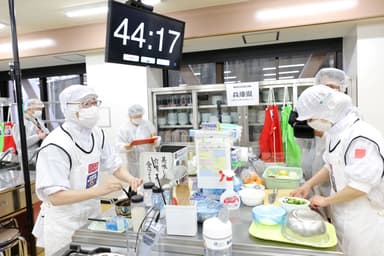 第17回全国学校給食甲子園決勝大会「調理コンテスト」