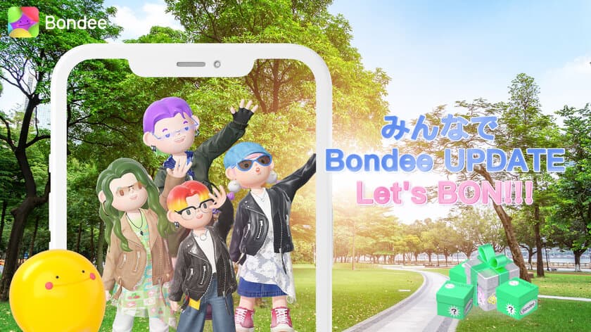 メタバースSNS『Bondee』にAR機能が新登場！
12月9日(土)～BALLPARK FANTASIA 2023にて
Bondeeブースを出展