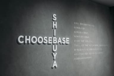 CHOOSEBASE SHIBUYA　店内写真