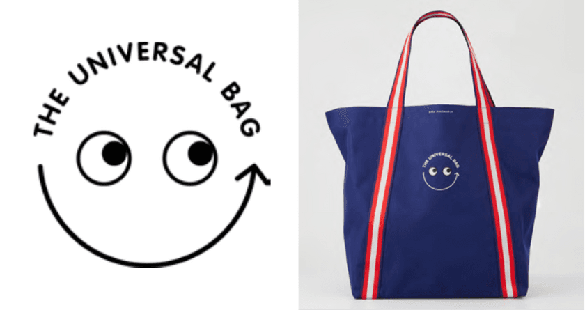 明治屋ストアーとアニヤ・ハインドマーチのコラボレーション！
明治屋ストアー限定デザインエコバッグ
「Universal Bag」を2月1日(木)より発売！