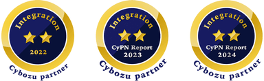 Cybozu Partner Network Report 3年連続受賞