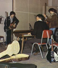 練習風景(カラー) (C)Beatles Photo Book Library