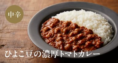 ひよこ豆の濃厚トマトカレー