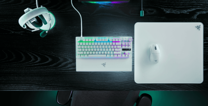 ＜Razer＞光学式ラピッドトリガーキーボードの
ホワイトモデルが登場　
「Razer Huntsman V3 Pro Tenkeyless (White Edition)」
など計5製品を6月14日(金)より販売開始