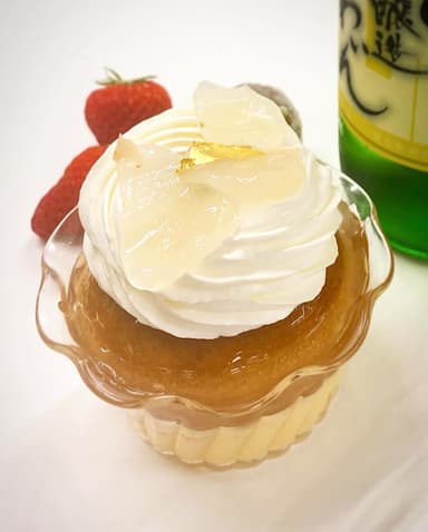 「patisserie fuji」の「サヴァランノト」695円