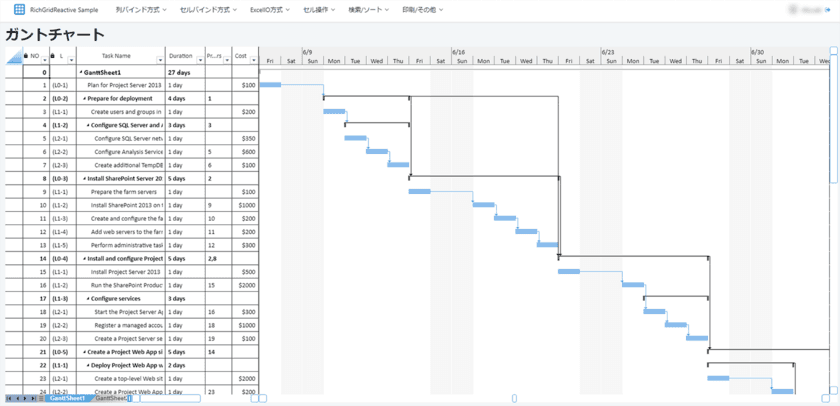 Excelライクなアプリの開発を支援　
クラウド版ローコード開発ツール用コンポーネントに
メシウスのJavaScriptライブラリを搭載