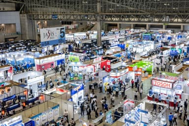 会場イメージ(写真は2023年度 展示会場の様子)