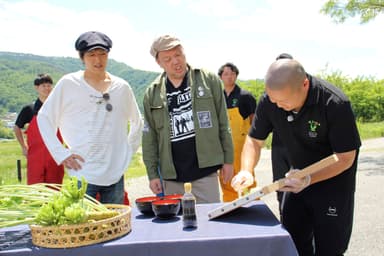 農家のオススメの食べ方も堪能