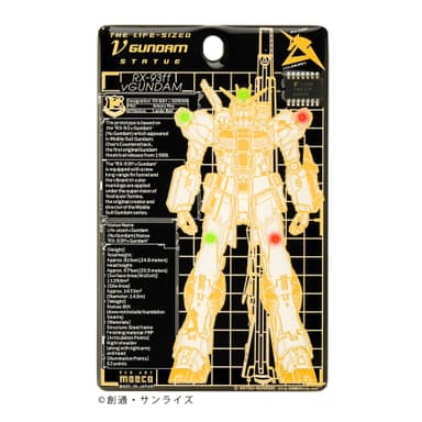 FLASH 「RX-93ff νガンダム」 基板アートICカードケース　LED