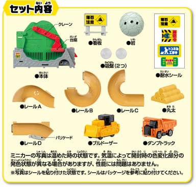 建設現場 セット内容