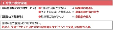 渋滞対策プロジェク3実施結果