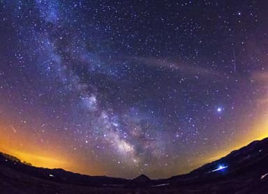 【芦別温泉スターライトホテル】満天の星空