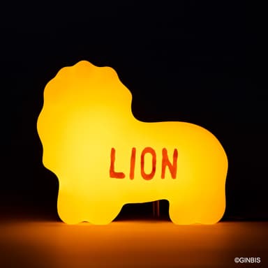 たべっ子どうぶつルームライト LION(使用イメージ)