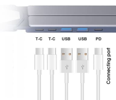 計5つのUSBポート