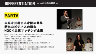 未来を共創する才能の発見！新たなビジネスの機会「NGC×企業マッチング企画」