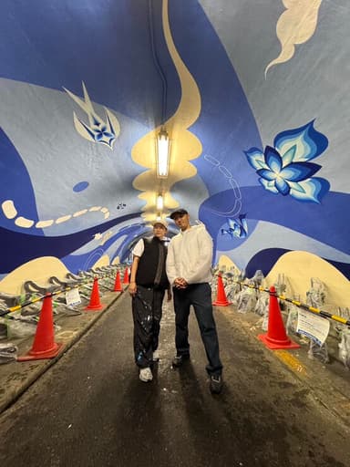 Mural by HITOTZUKI Courtesy of Shibuya Arrow Project