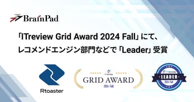 ITreview Grid Award 2024 Fall受賞