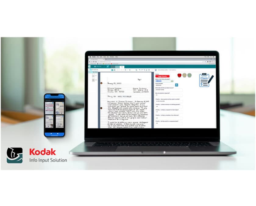 Kodak Alaris、ジェネレーティブAIを統合した
Kodak Info Inputソリューションを発表