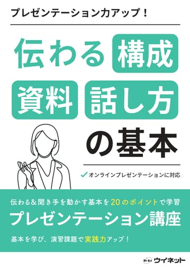 プレゼンテーション力アップ！伝わる構成 資料 話し方の基本