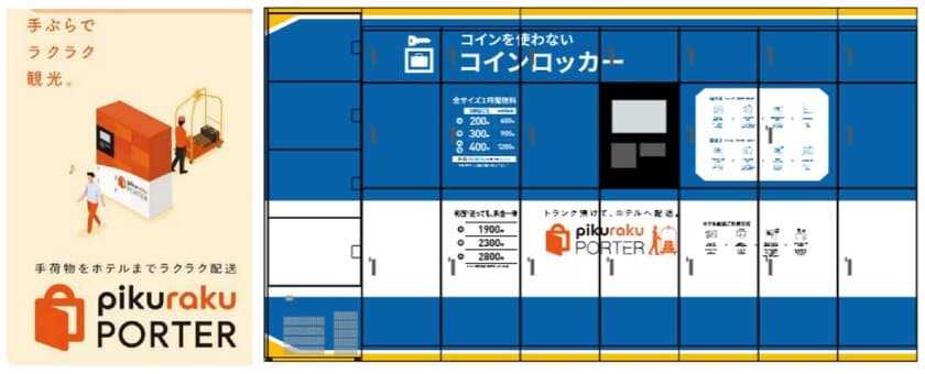 近鉄日本橋駅でスマートロッカーを活用した荷物配送サービスを開始！
～預けた荷物を大阪市内の約１６０カ所から選択した宿泊先のホテルで受け取り～