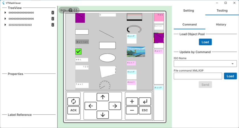 ISO 11783-6 農機の操作GUI端末 Virtual Terminal用
操作画面表示ライブラリを発売