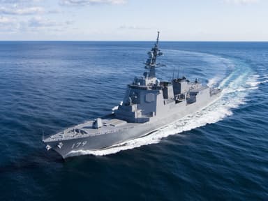 護衛艦DDG-179「まや」　出典：海上自衛隊ホームページ