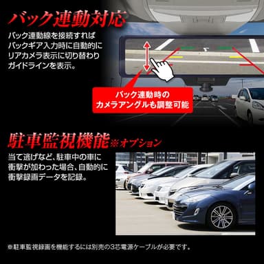 駐車監視機能が追加