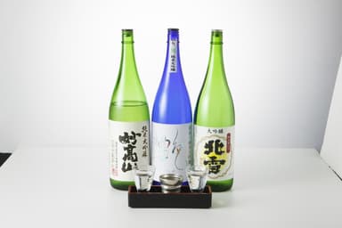 北陸大吟醸3種飲みくらべ