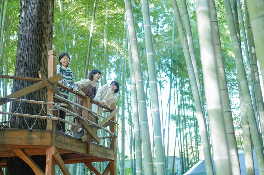 動物園×グランピングの『THE BAMBOO FOREST』が
「U25・学割プラン」を3月31日チェックイン分まで予約受付