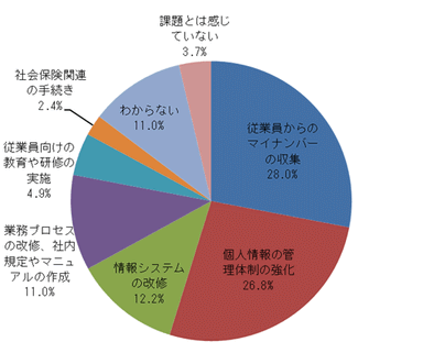 図表2_マイナンバー制度に対応する上での課題