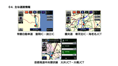 主な道路情報