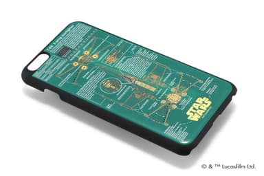 FLASH STAR WARS 基板アートiPhone6／6s ケース　緑