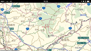 MapFan＋開通前イメージ