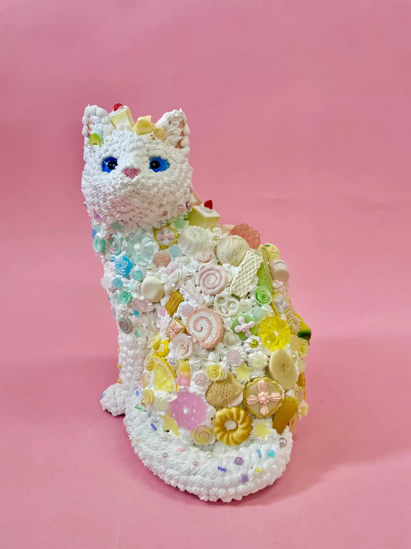 収蔵作品「Sweet Cat -Cream-」